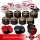 Наклейка для кия TAOMI 13мм, Pyramid HARD MAX с фиброй, количество слое 6, высота наклейки 6,3-6,8мм