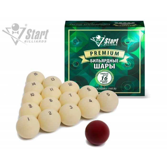 Купить шары для бильярда "Start Billiards Premium ⌀ 68 мм"