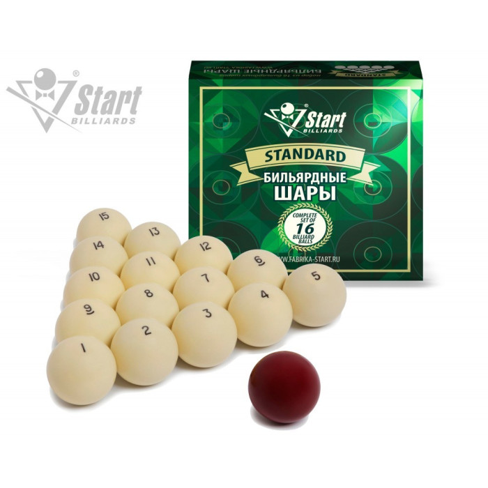 Купить шары для бильярда "Start Billiards ⌀ 60 мм"