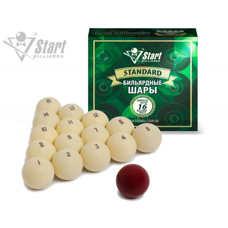 Купить шары для бильярда "Start Billiards ⌀ 60 мм"