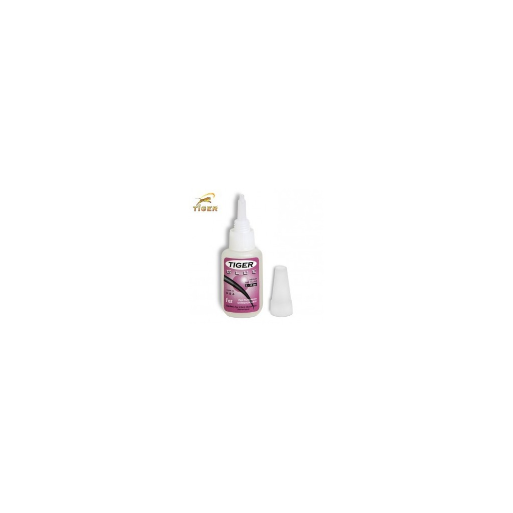 КЛЕЙ ДЛЯ НАКЛЕЕК TIGER INSTA-CURE+TIP GLUE 30МЛ 1 ШТ.