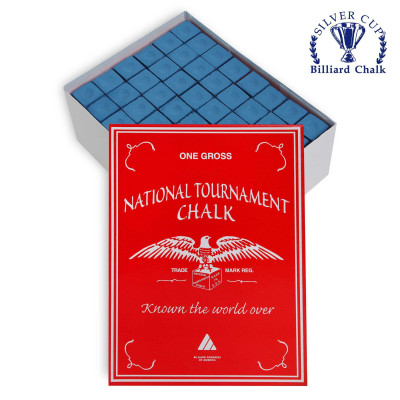 Купить Мел national tournament chalk blue 144шт.