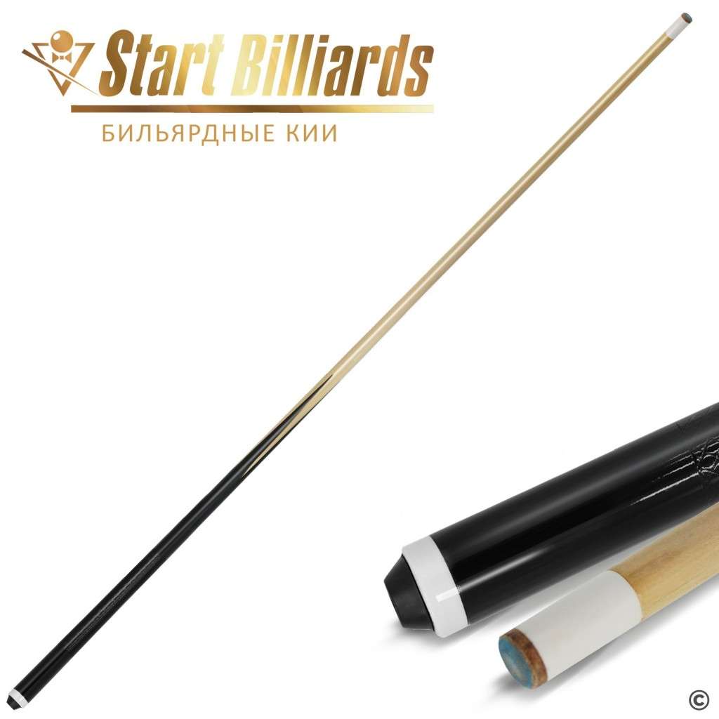 Кий Startbilliards РП черный 1РС 160 см