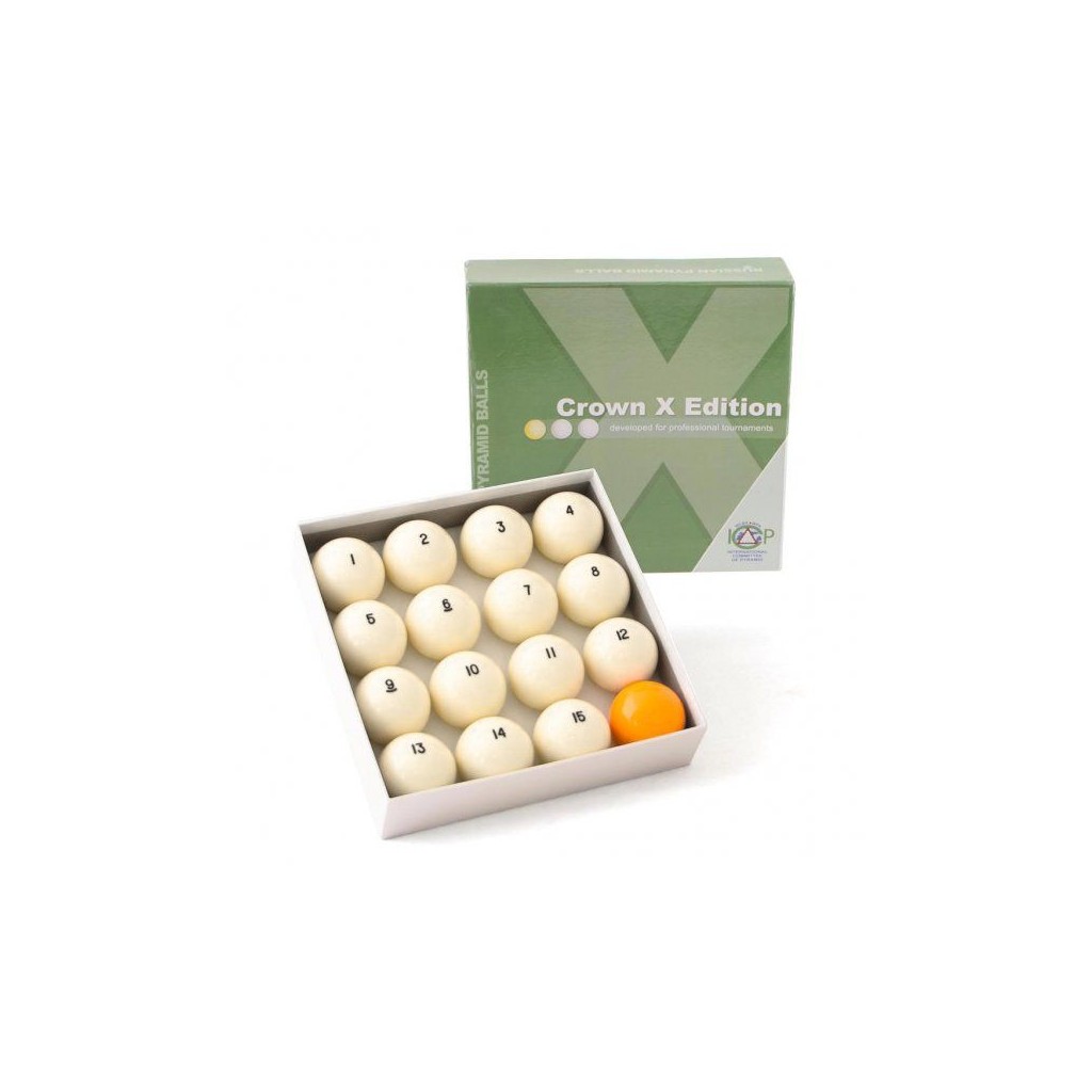 Комплект шаров 68 мм «Crown X Edition»