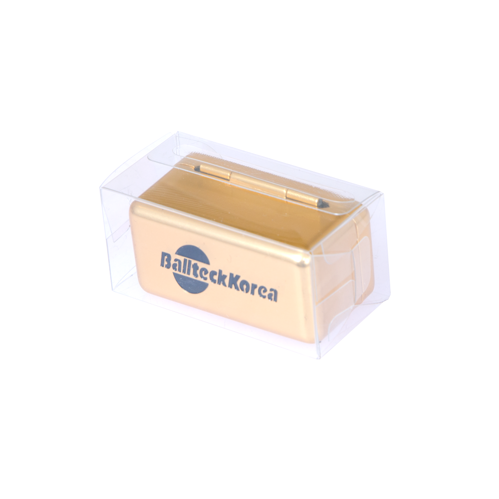 Мел «Ball teck PRO II» (2 шт, в золотистой металлической коробке)
