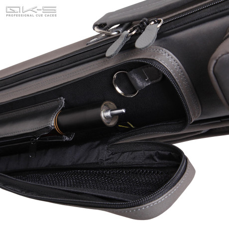 Кейс qk-s captain 2x2 серый металлик