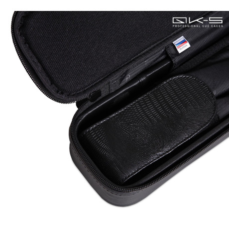 Кейс qk-s captain 2x2 черный аллигатор для бильярдного кия в Минске и Беларуси