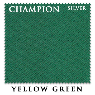 Сукно champion silver 195см yellow green