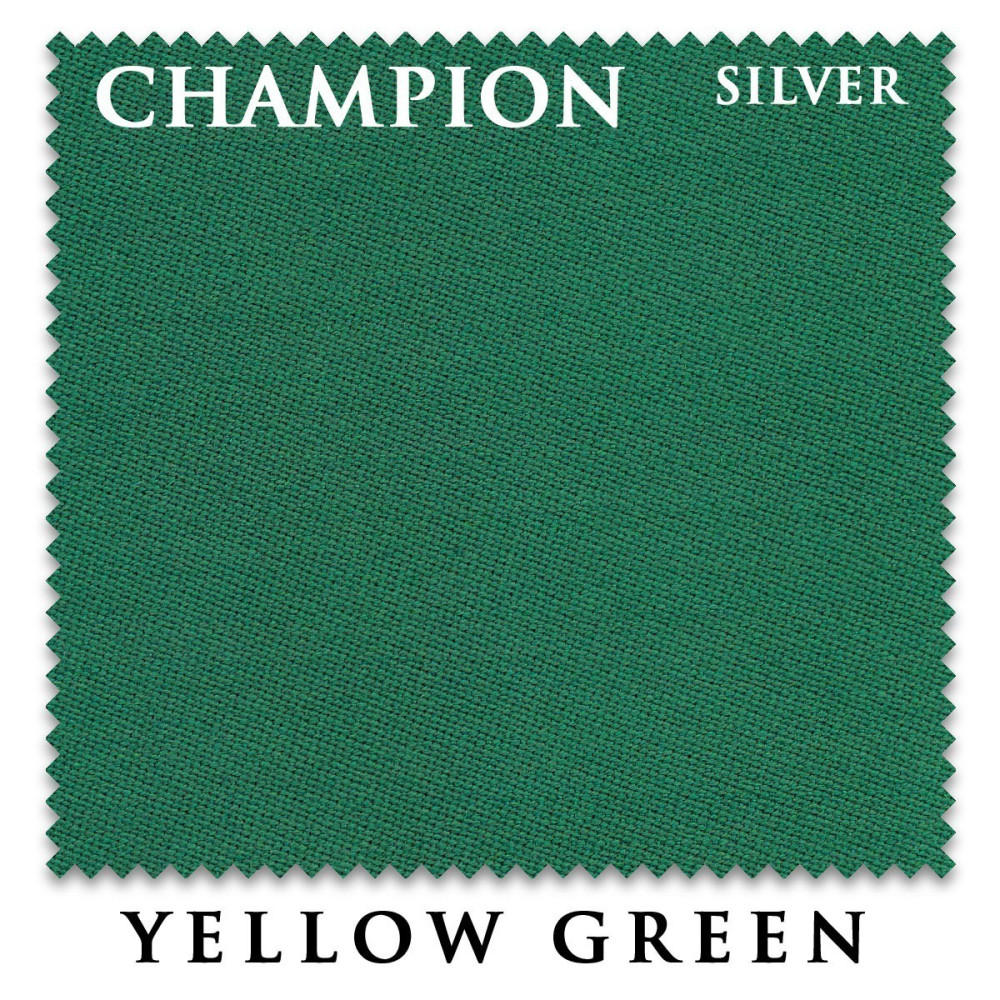 Сукно champion silver 195см yellow green