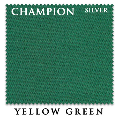 Сукно champion silver 195см yellow green