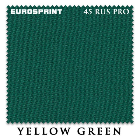 Сукно eurosprint 45 rus pro 198см yellow green