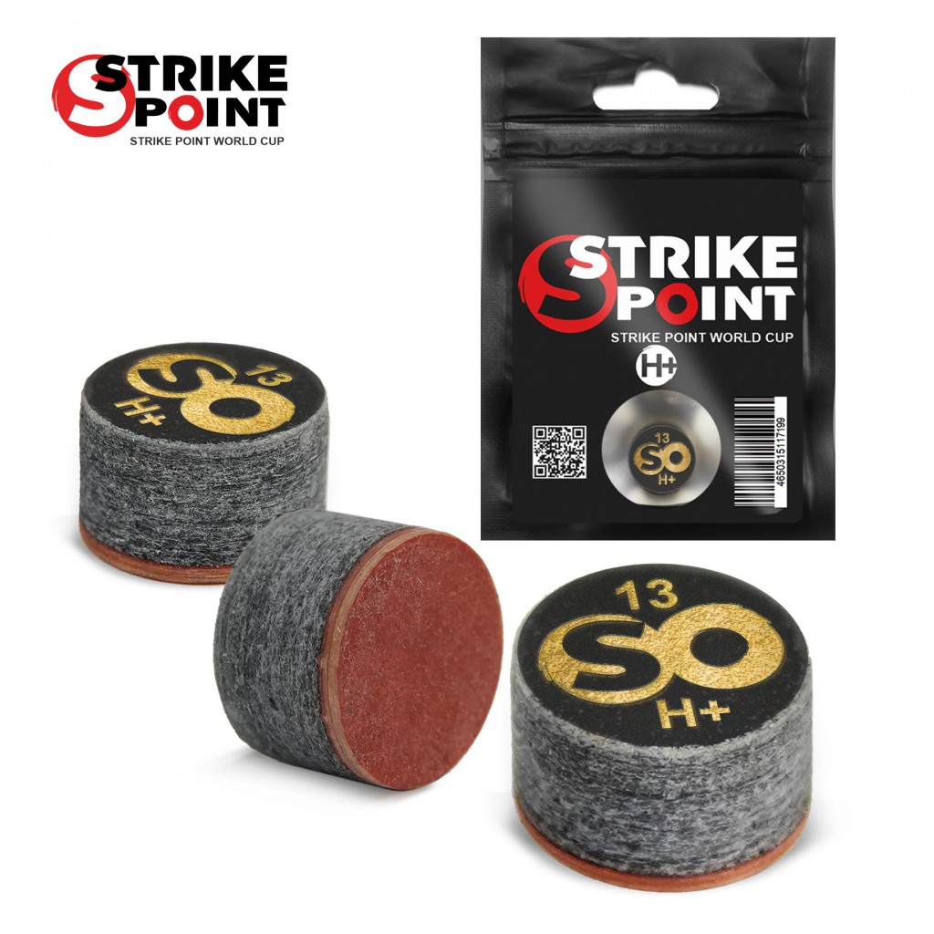 Наклейка для кия 13мм STRIKE POINT World CUP H+, с фиброй