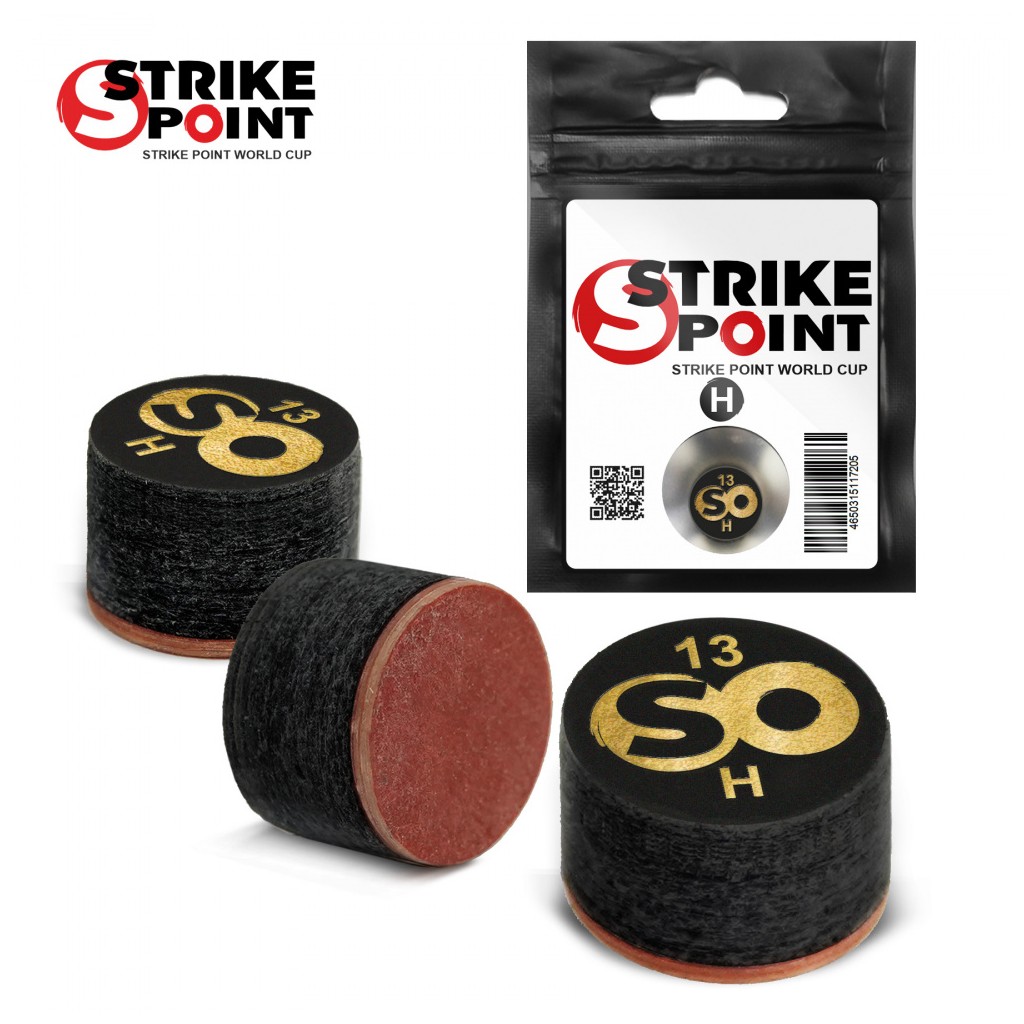 Наклейка для кия 13мм STRIKE POINT World CUP H, с фиброй