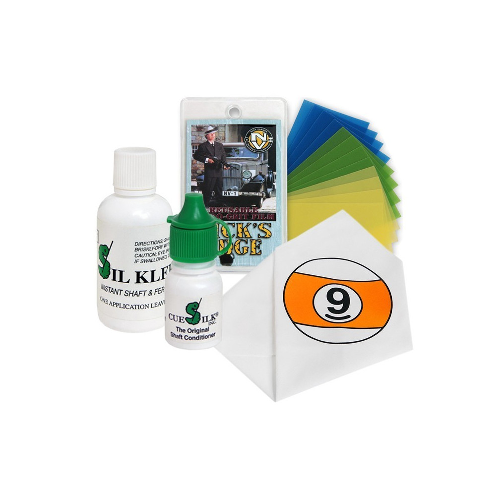 Набор средств по уходу за кием CUE SILK KIT