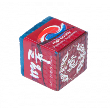 Мел «Ball teck PRO II» (2 шт, в красной металлической коробке) синий