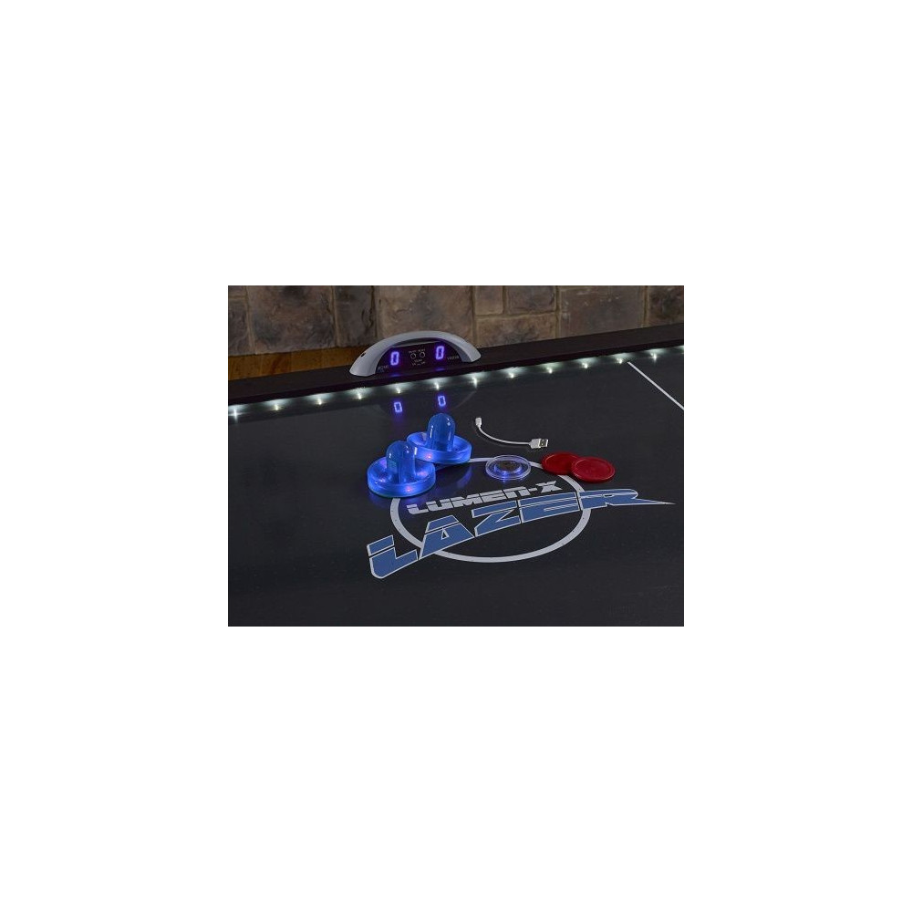 Бита D96 мм для аэрохоккея LED «Atomic Top Shelf / Lumen-X Laser», синяя