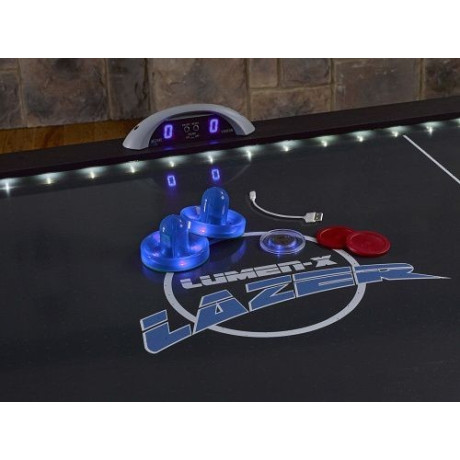 Бита D96 мм для аэрохоккея LED «Atomic Top Shelf / Lumen-X Laser», синяя