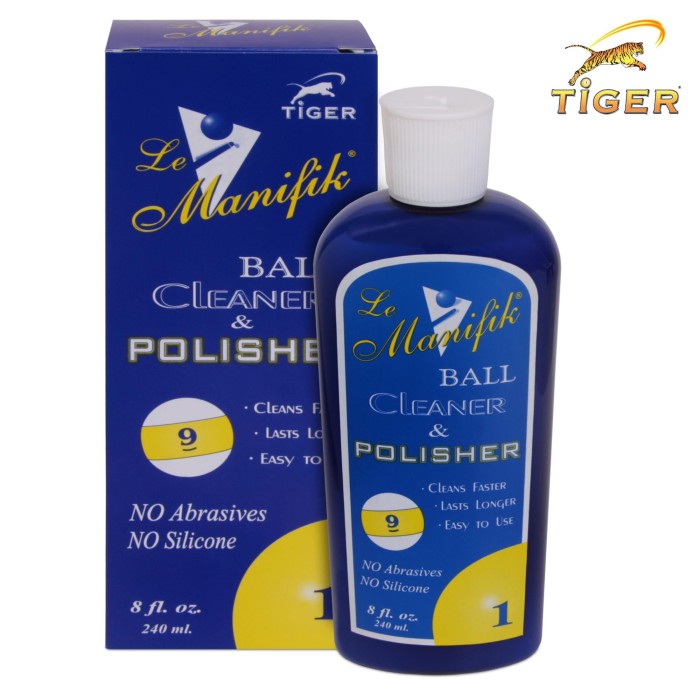 СРЕДСТВО ДЛЯ ЧИСТКИ И ПОЛИРОВКИ ШАРОВ TIGER LE MANIFIK BALL CLEANER & POLISHER 240МЛ