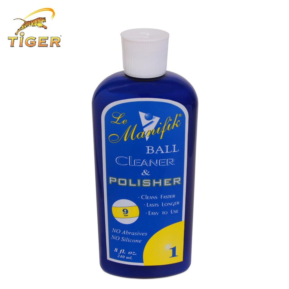 СРЕДСТВО ДЛЯ ЧИСТКИ И ПОЛИРОВКИ ШАРОВ TIGER LE MANIFIK BALL CLEANER & POLISHER 240МЛ