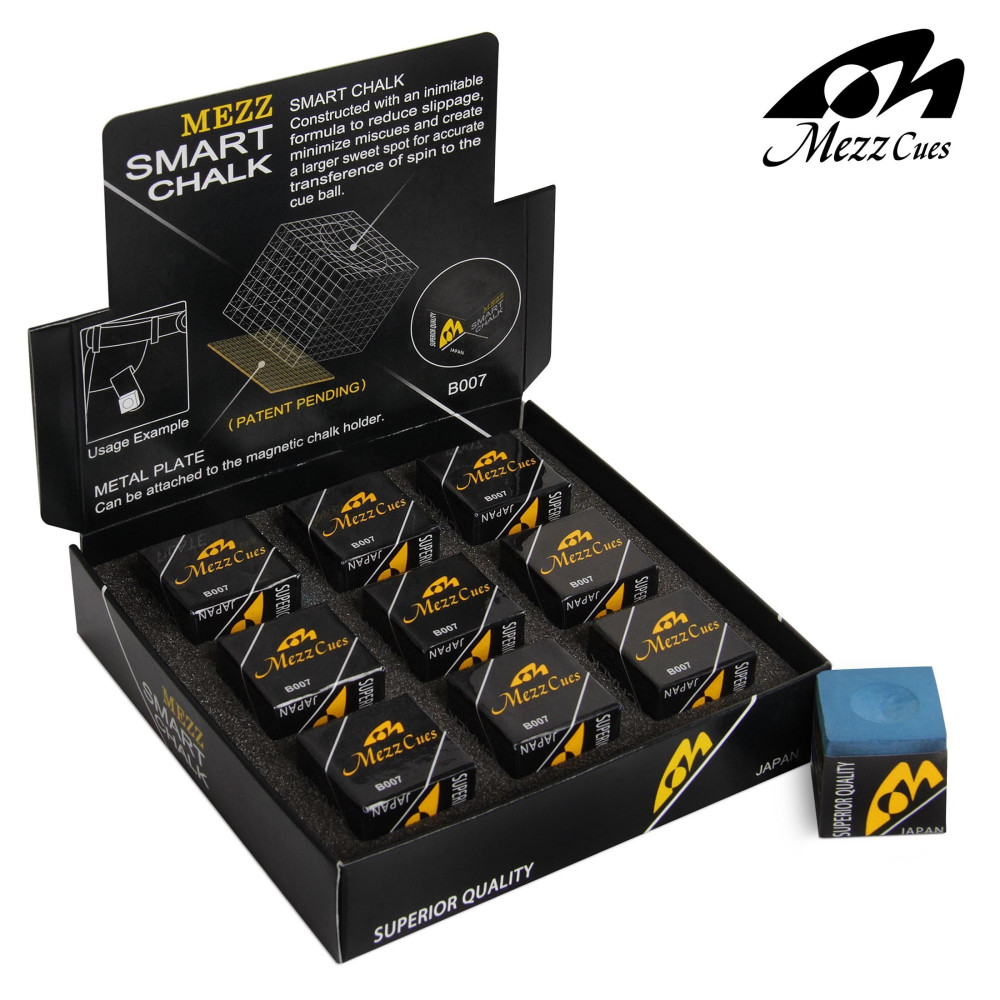 МЕЛ MEZZ SMART CHALK SC9-B007 BLUE 9 ШТ.