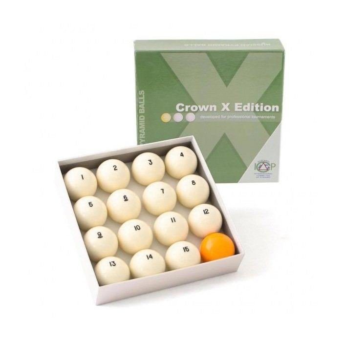 Комплект шаров 68 мм «Crown X Edition»