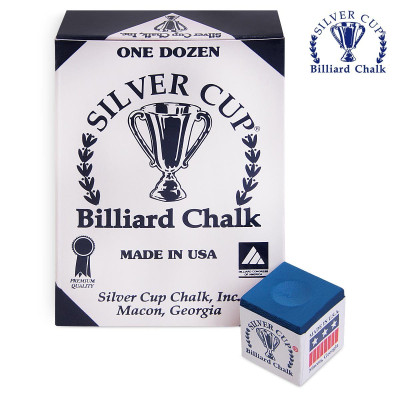МЕЛ SILVER CUP ELECTRIC BLUE 12ШТ.