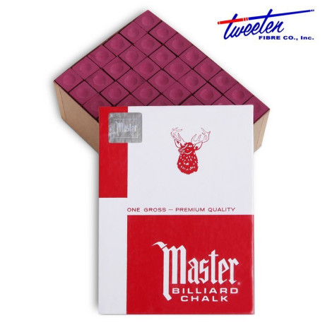 МЕЛ MASTER BURGUNDY 144ШТ.