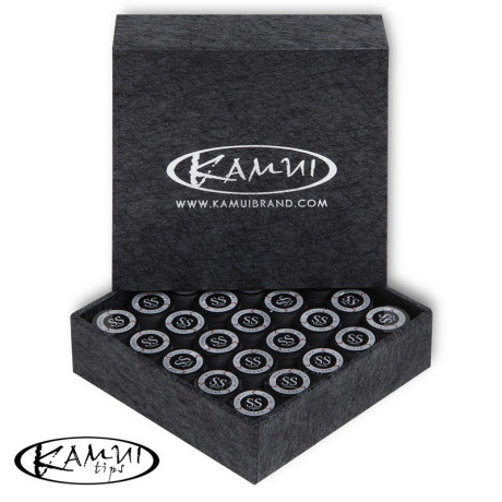 НАКЛЕЙКА ДЛЯ КИЯ KAMUI CLEAR BLACK Ø14ММ SUPER SOFT 1ШТ.