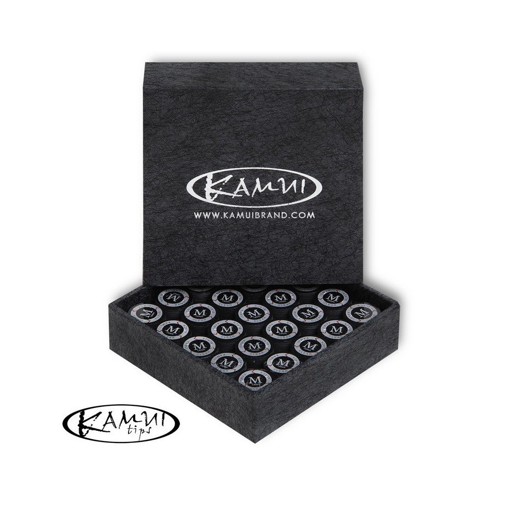 НАКЛЕЙКА ДЛЯ КИЯ KAMUI CLEAR BLACK Ø14ММ MEDIUM 1ШТ.