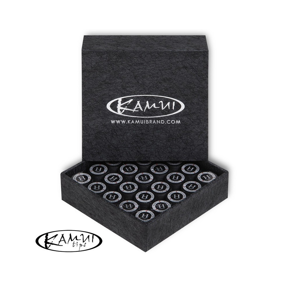 НАКЛЕЙКА ДЛЯ КИЯ KAMUI CLEAR BLACK Ø14ММ HARD 1ШТ.