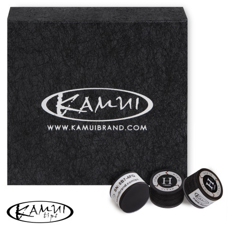 НАКЛЕЙКА ДЛЯ КИЯ KAMUI CLEAR BLACK Ø14ММ HARD 1ШТ.
