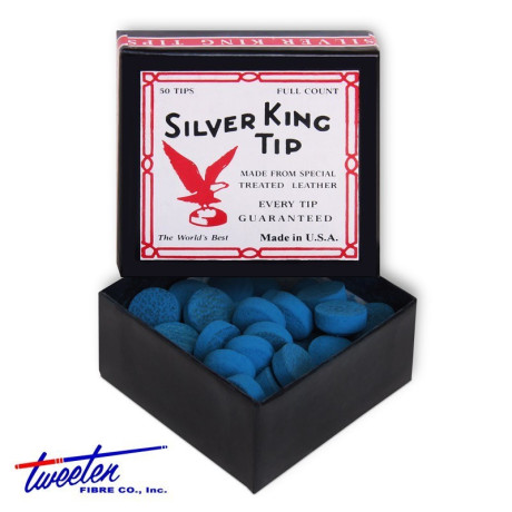НАКЛЕЙКА ДЛЯ КИЯ SILVER KING Ø11ММ 50ШТ.