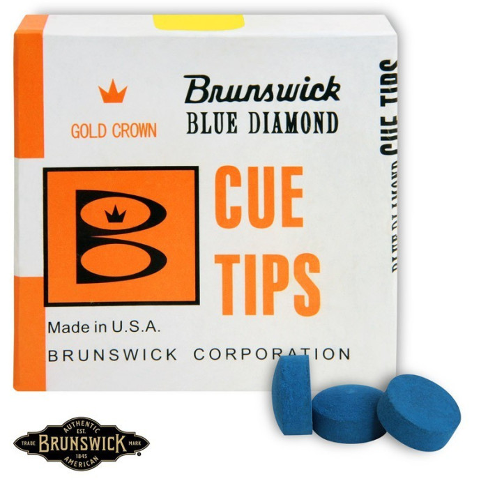 НАКЛЕЙКА ДЛЯ КИЯ BRUNSWICK Ø12ММ 50ШТ.