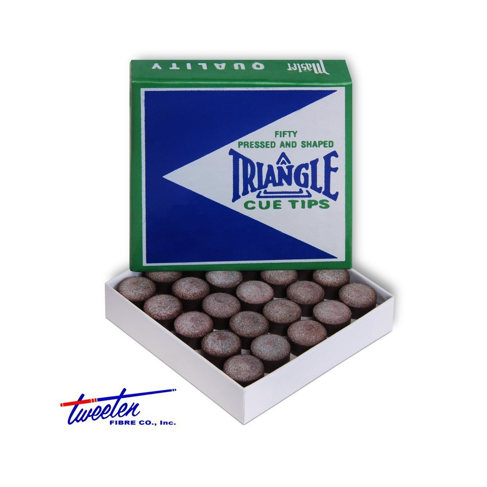 НАКЛЕЙКА ДЛЯ КИЯ TRIANGLE Ø12ММ 50ШТ.
