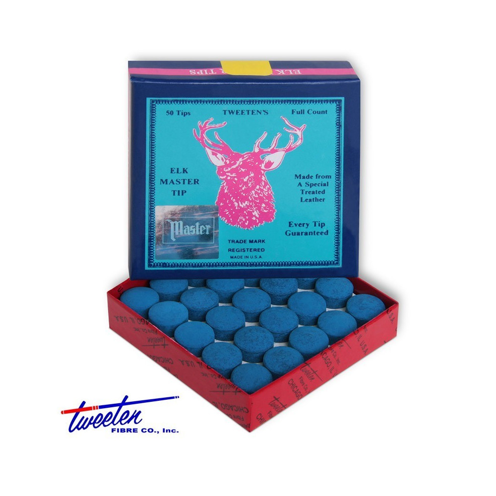 НАКЛЕЙКА ДЛЯ КИЯ ELK MASTER Ø12ММ 50ШТ.