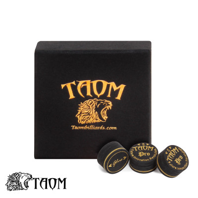 НАКЛЕЙКА ДЛЯ КИЯ TAOM PRO Ø14ММ SOFT В ИНДИВИДУАЛЬНОЙ УПАКОВКЕ 1ШТ.