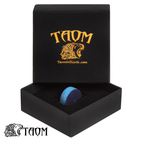 НАКЛЕЙКА ДЛЯ КИЯ TAOM 2.0 BREAK&JUMP BLUE Ø14ММ В ИНДИВИДУАЛЬНОЙ УПАКОВКЕ 1ШТ.