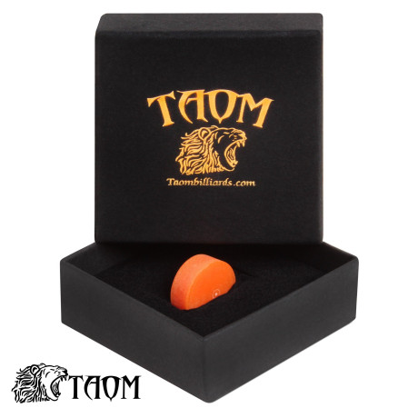 НАКЛЕЙКА ДЛЯ КИЯ TAOM 2.0 BREAK&JUMP ORANGE Ø14ММ В ИНДИВИДУАЛЬНОЙ УПАКОВКЕ 1ШТ.