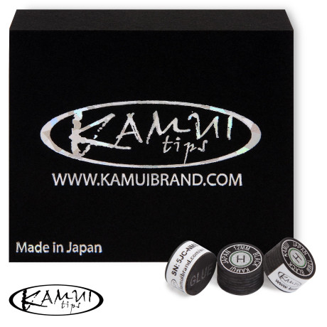 НАКЛЕЙКА ДЛЯ КИЯ KAMUI BLACK Ø12ММ HARD 1ШТ.