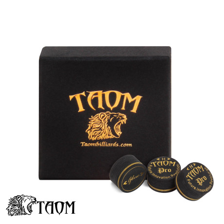 НАКЛЕЙКА ДЛЯ КИЯ TAOM PRO Ø13ММ MEDIUM В ИНДИВИДУАЛЬНОЙ УПАКОВКЕ 1ШТ.