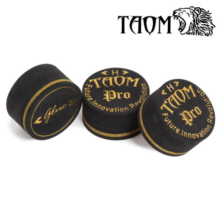 НАКЛЕЙКА ДЛЯ КИЯ TAOM PRO Ø13ММ MEDIUM В ИНДИВИДУАЛЬНОЙ УПАКОВКЕ 1ШТ.