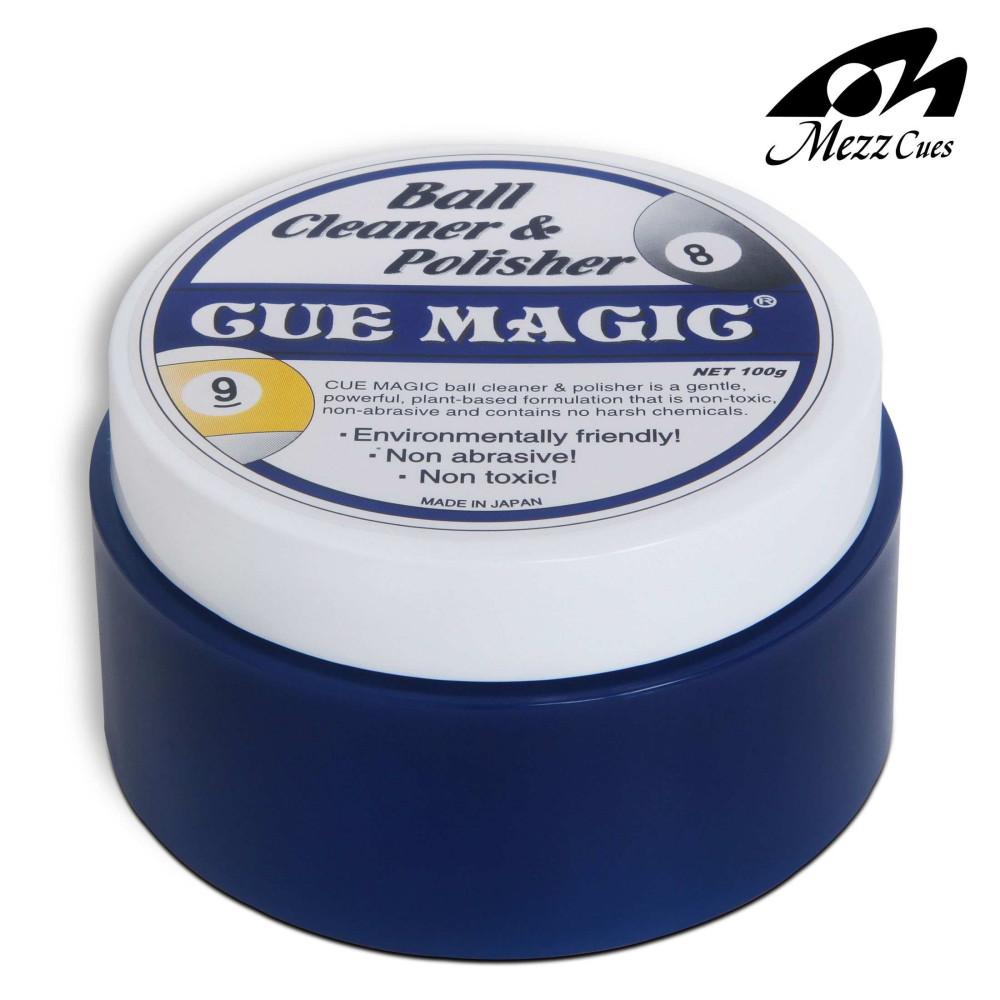 СРЕДСТВО ДЛЯ ЧИСТКИ И ПОЛИРОВКИ ШАРОВ MEZZ CUE MAGIC BALL CLEANER & POLISHER 100Г