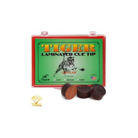 НАКЛЕЙКА ДЛЯ КИЯ TIGER Ø13ММ HARD 1ШТ.