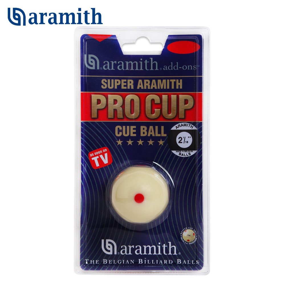 БИТОК ARAMITH TOURNAMENT CHAMPION PRO-CUP SNOOKER Ø52,4ММ БЛИСТЕР