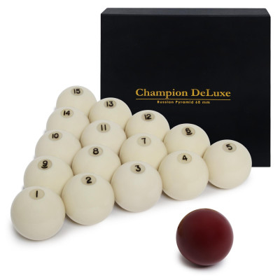 CHAMPION DELUXE PYRAMID Ø68ММ КРАСНЫЙ БИТОК