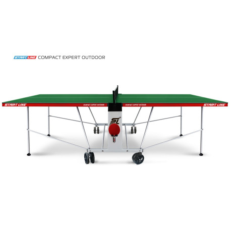 Стол теннисный Compact EXPERT Outdoor 4 Зелёный