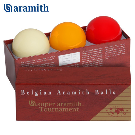 ШАРЫ SUPER ARAMITH TOURNAMENT CAROM Ø61,5ММ 3ШАРА
