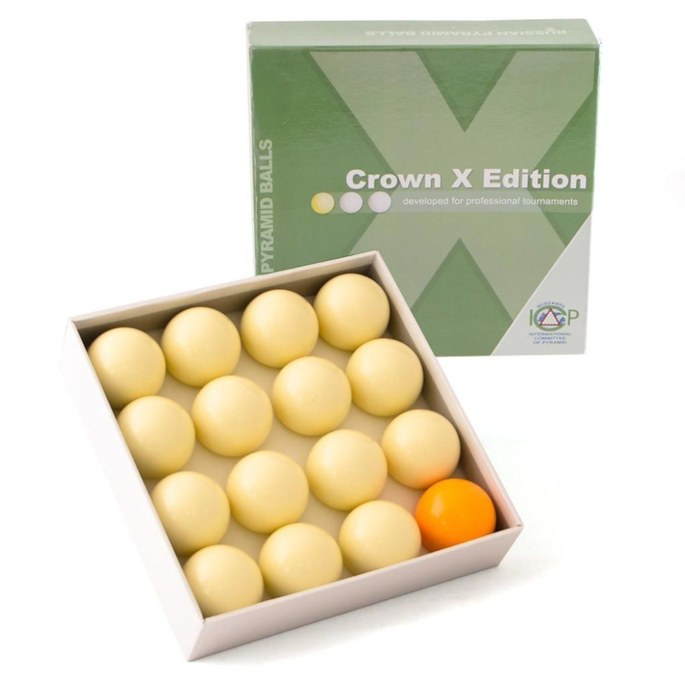 Комплект шаров 68 мм «Crown X Edition» (без номеров)