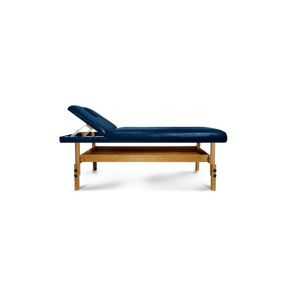 Массажный стол Relax Comfort синяя кожа