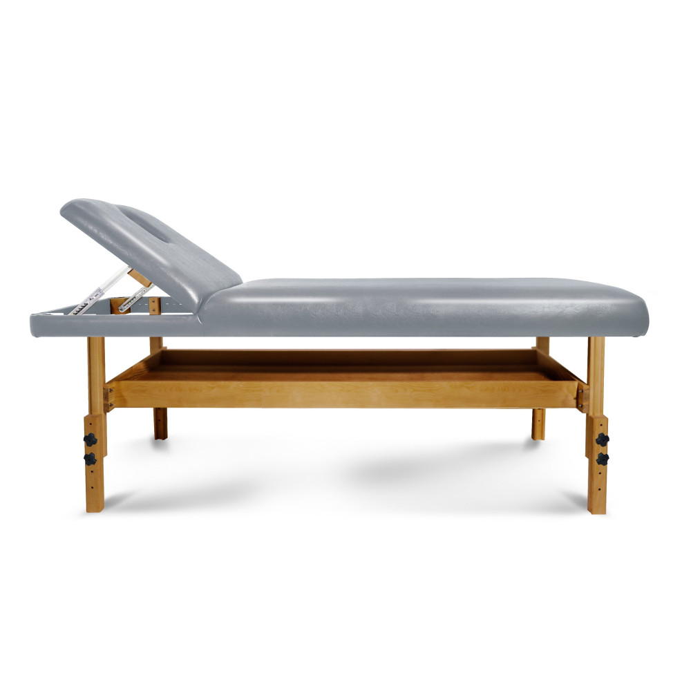 Массажный стол Relax Comfort серая кожа